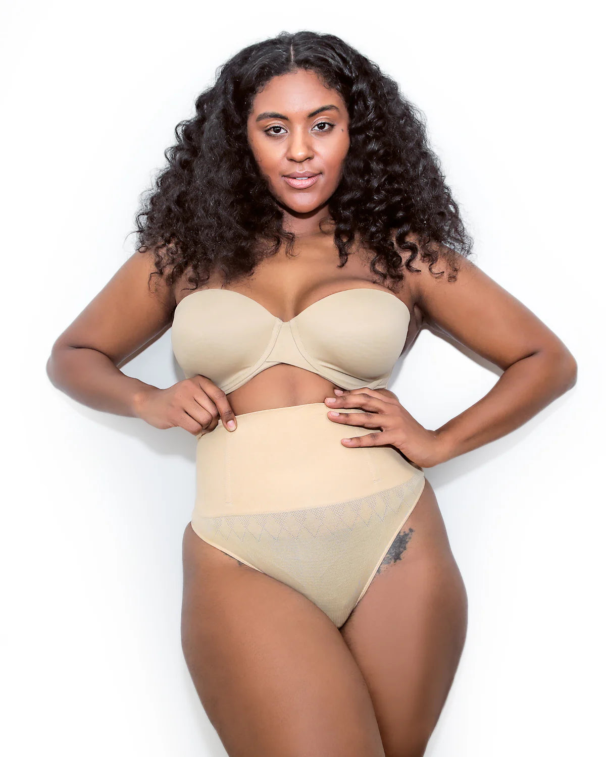 Sculpting Thong by MERRACI - Every-Day 360 Discreet Tummy Control Thong